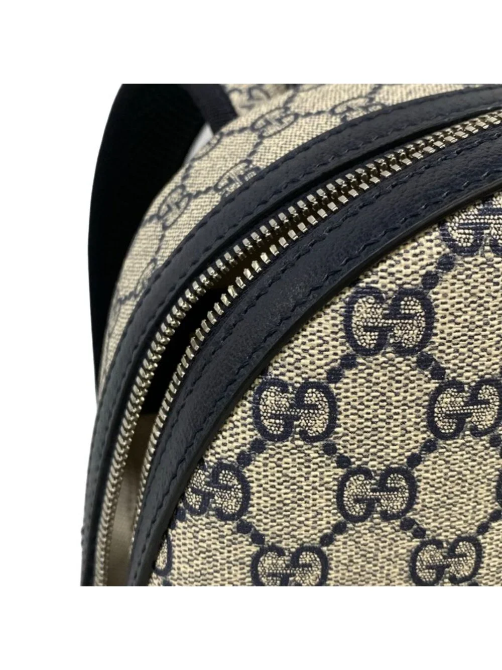 Gucci Backpack Ophidia Ivory Navy Red Leather